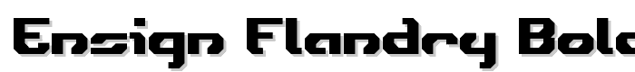 Ensign Flandry Bold font